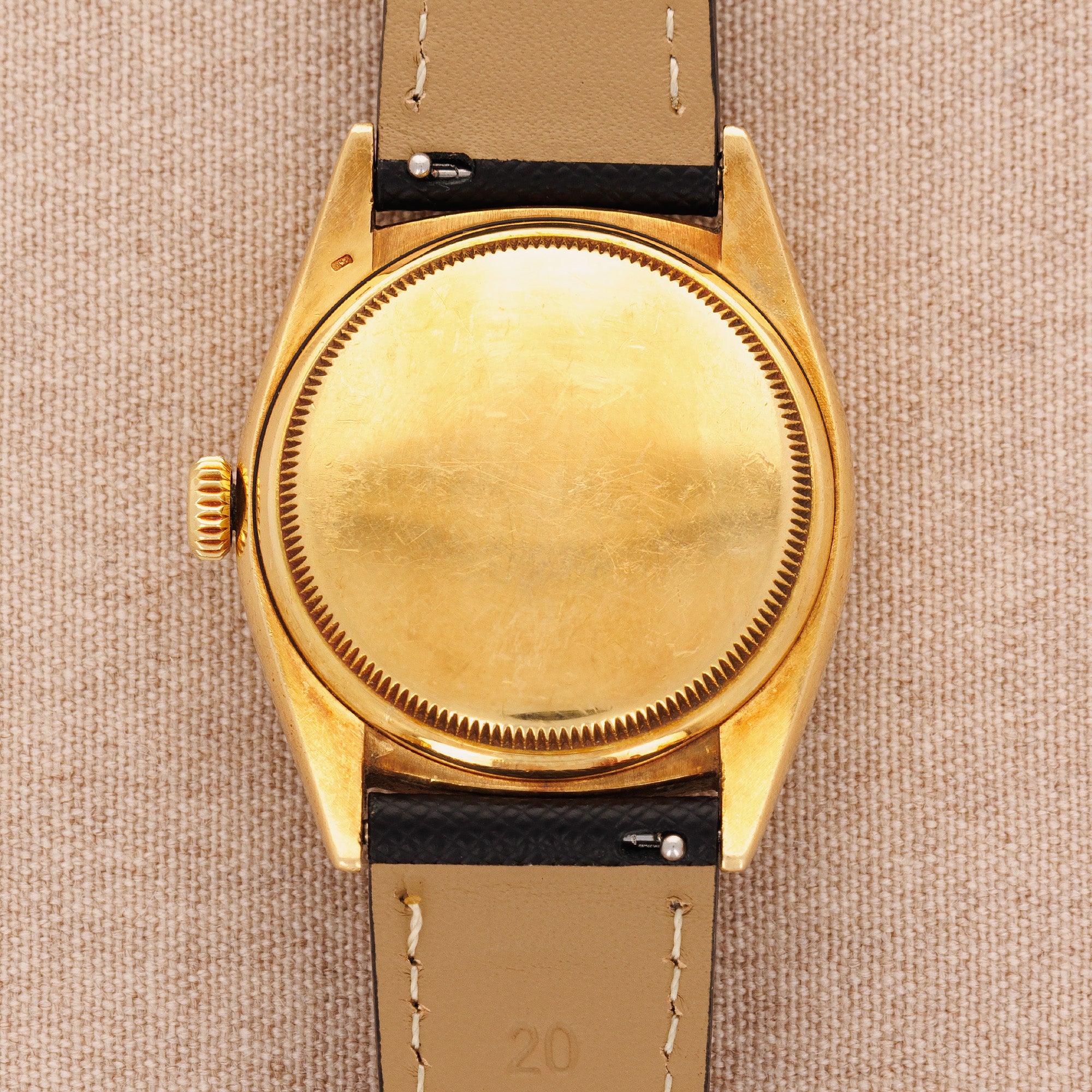 Rolex Yellow Gold Bubbleback Datejust Ref. 6105