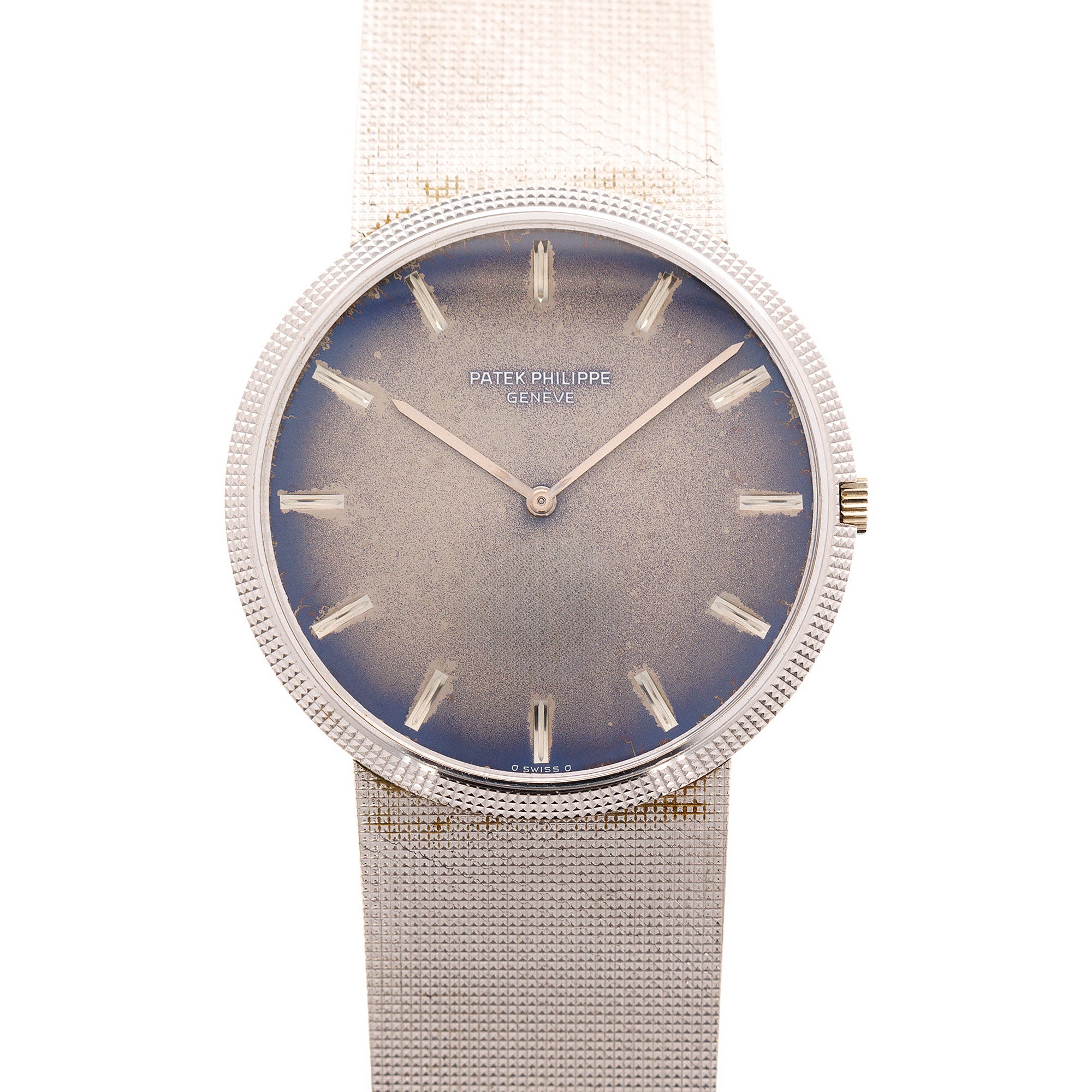 Patek Philippe White Gold Calatrava Ref. 3588 with Tropical Dial