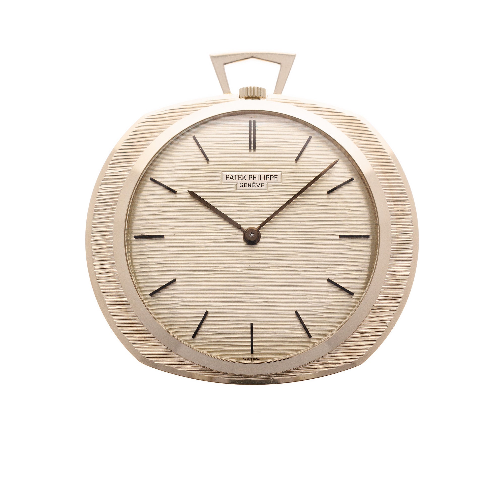 Patek Philippe White Gold Futuriste Pocket Watch by Gilbert Albert Ref. 798