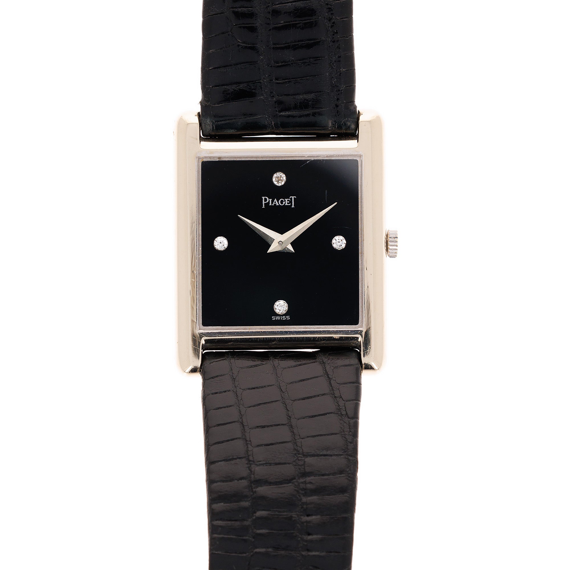 Piaget White Gold Tank Ref. 90802