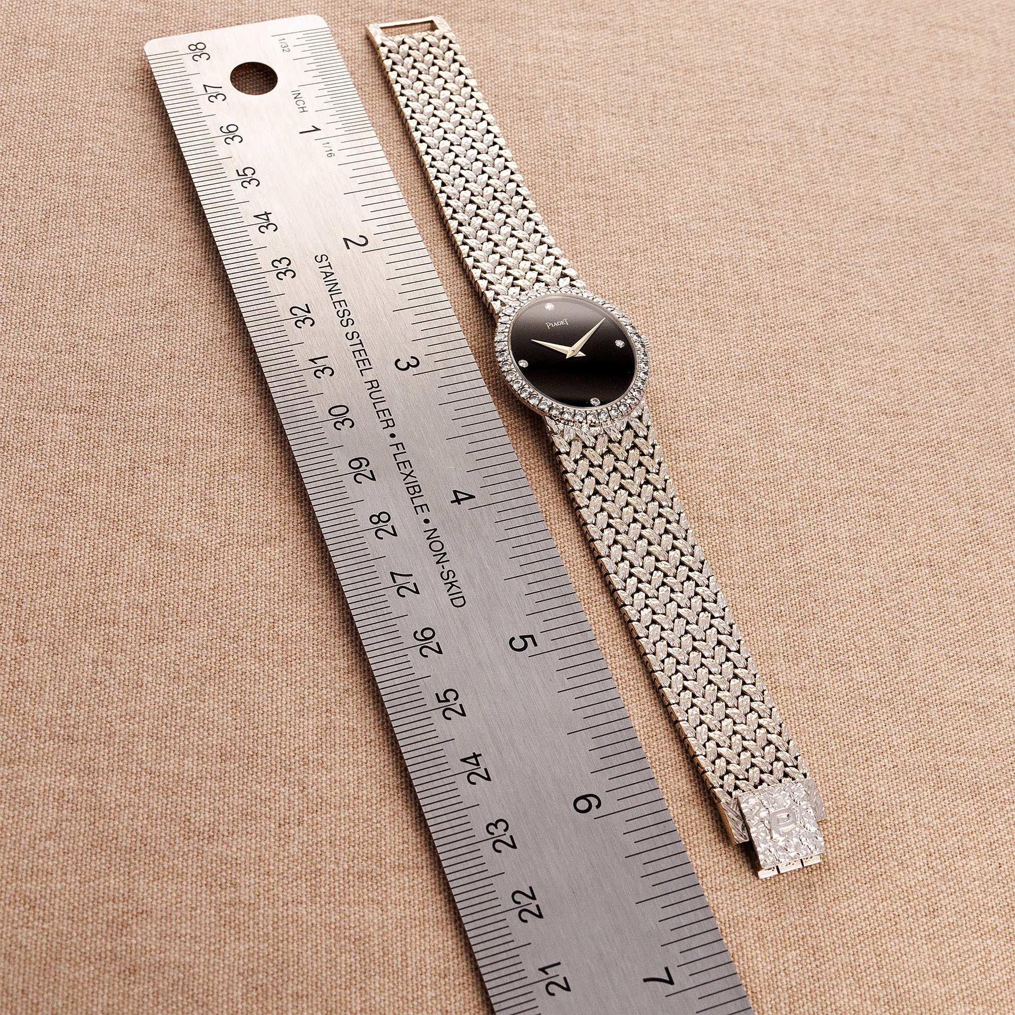 Piaget White Gold Onyx and Diamond Ref. 9826D2