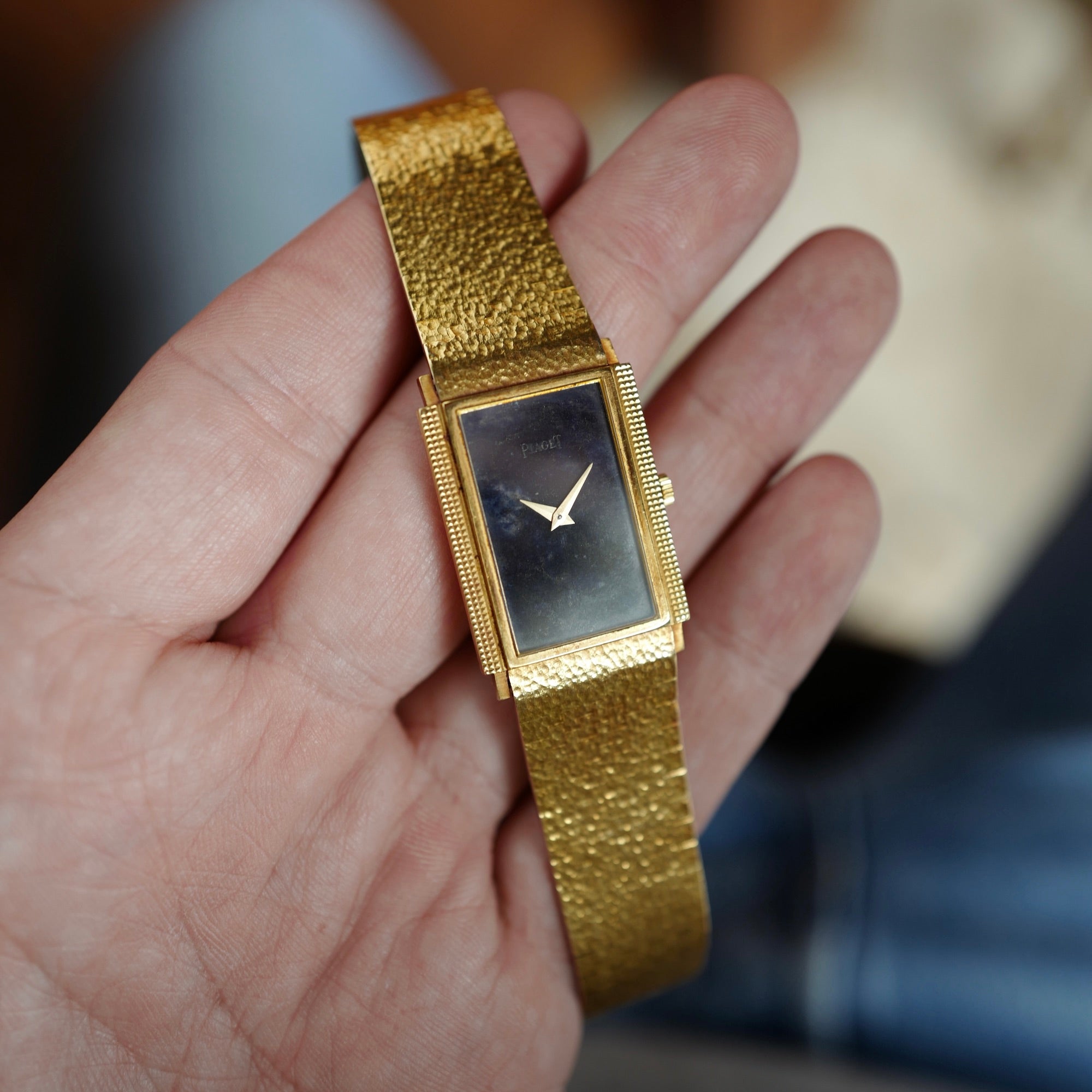 Piaget Yellow Gold Elongated Watch Ref. 9212 (New Arrival)