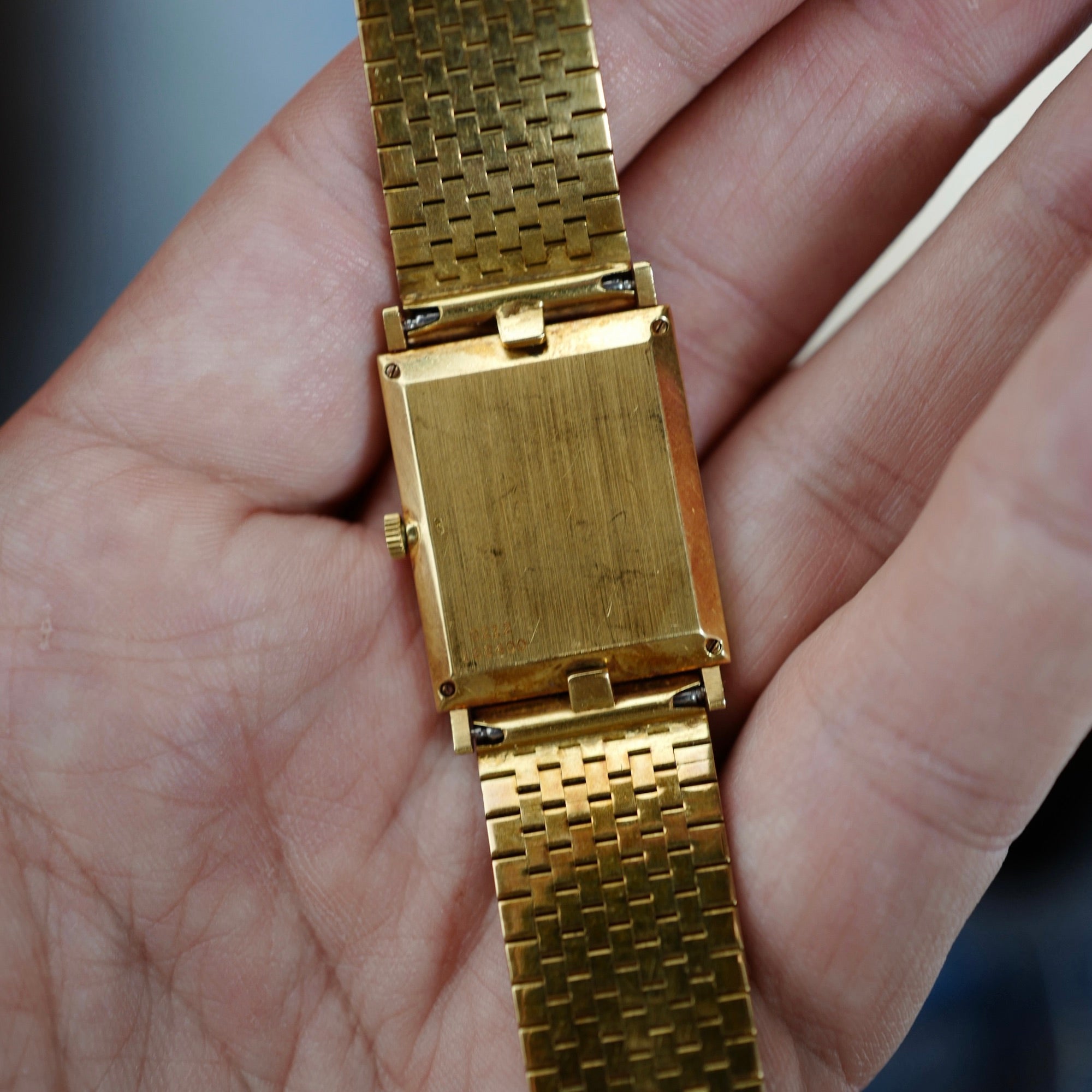 Piaget Yellow Gold Elongated Watch Ref. 9212 (New Arrival)