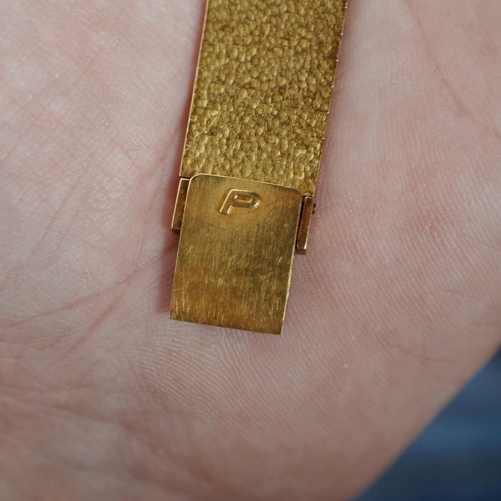 Piaget Yellow Gold Elongated Watch Ref. 9212 (New Arrival)