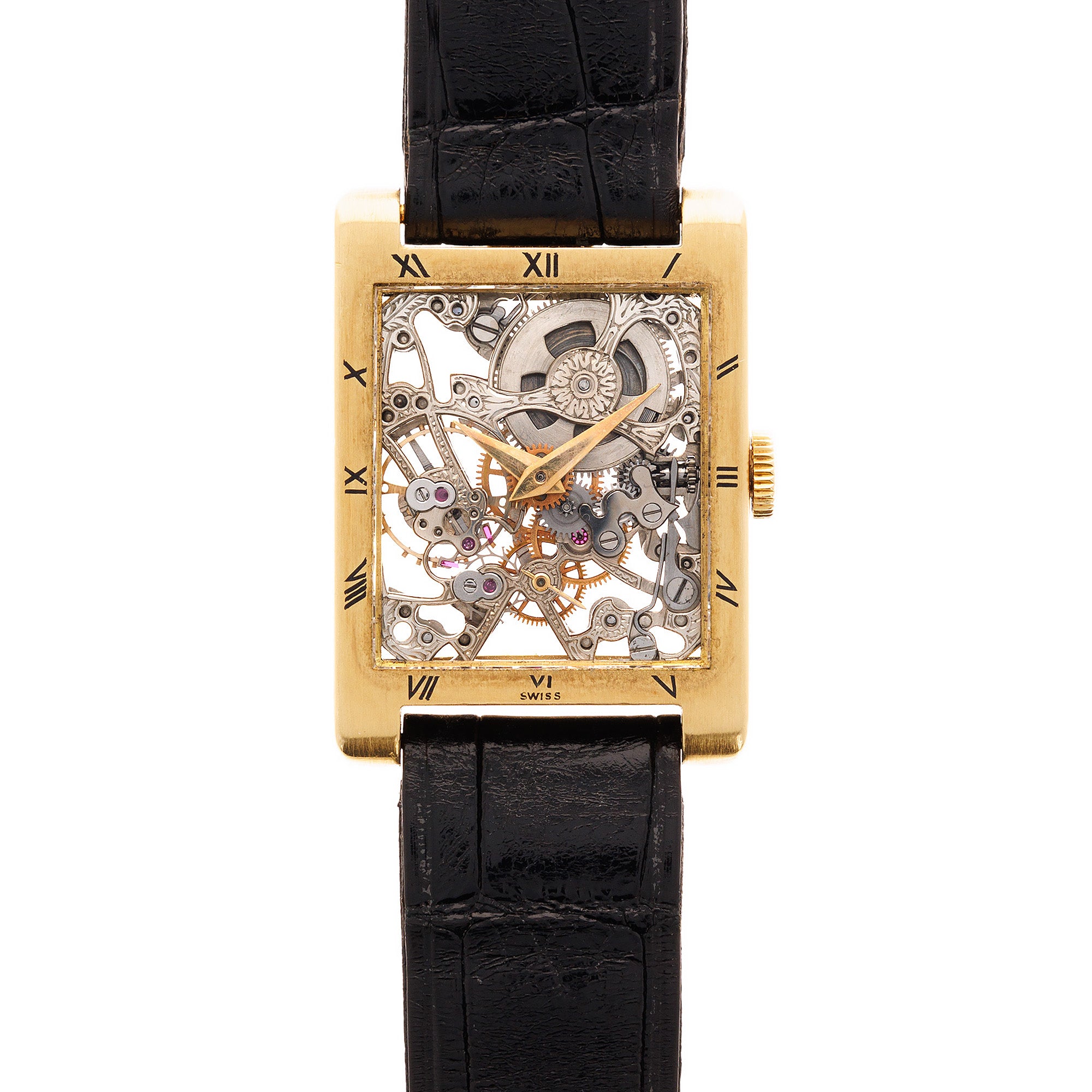Audemars Piguet Yellow Gold Skeleton Watch Ref. 5036