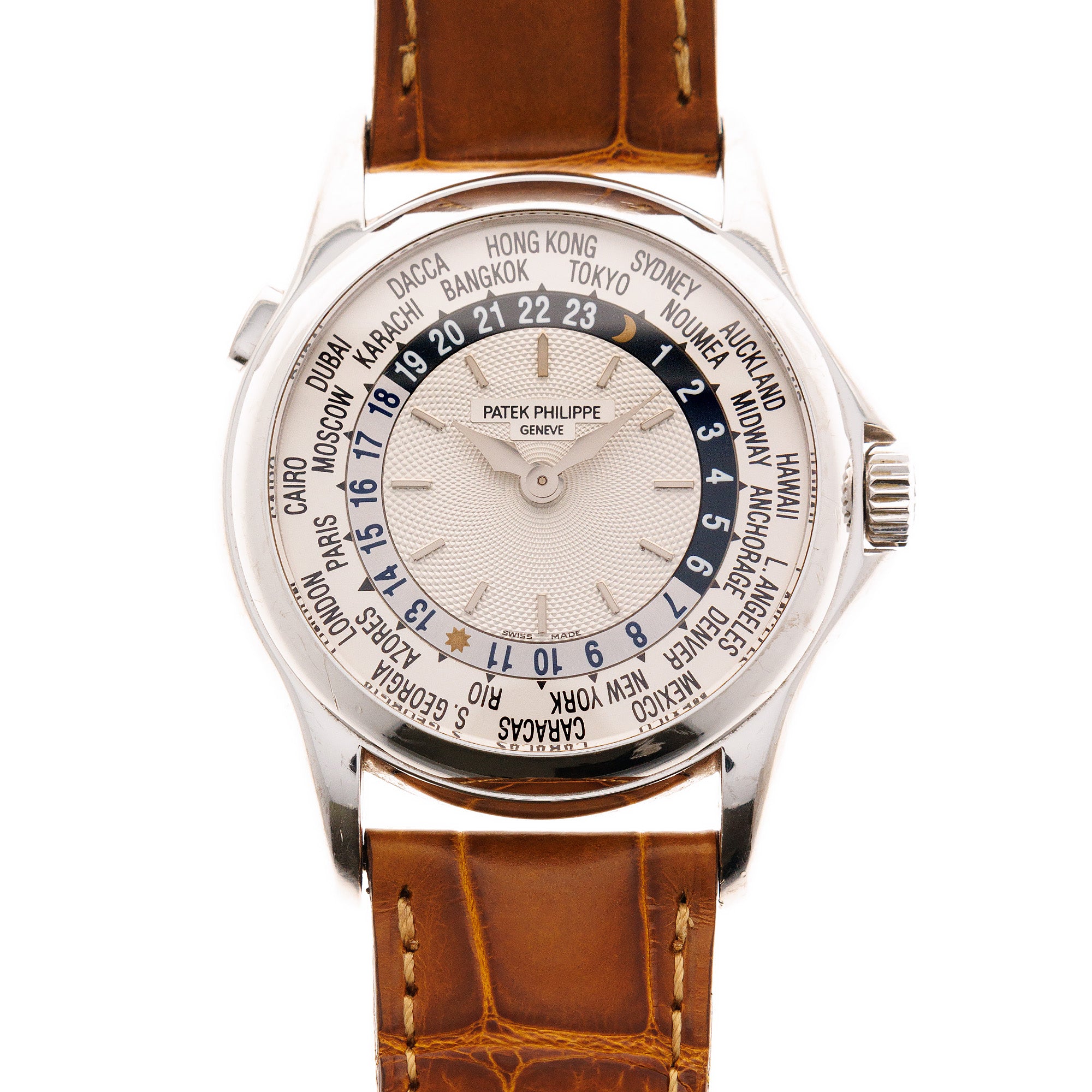 Patek Philippe White Gold World Time Ref. 5110