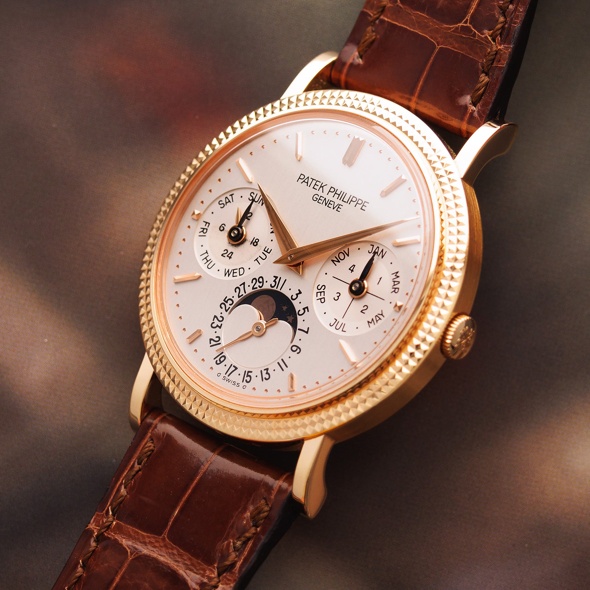 Patek Philippe Rose Gold Perpetual Calendar Ref. 5039