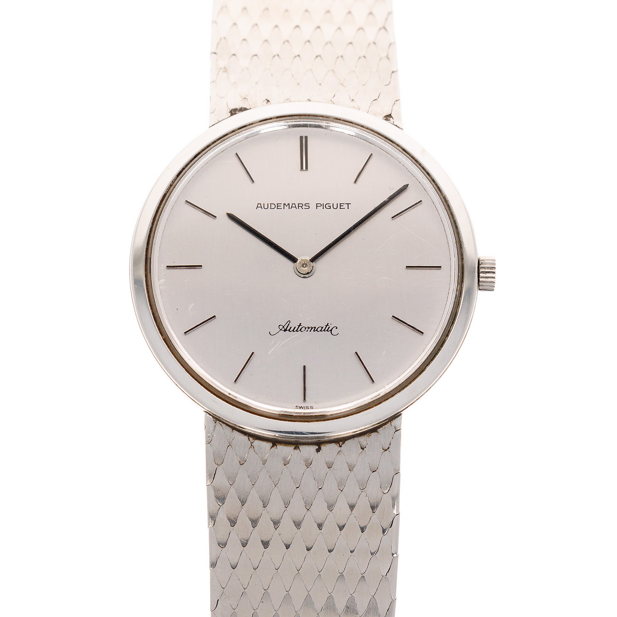 Audemars Piguet - Audemars Piguet Ultra-Thin Steel Automatic Watch - The Keystone Watches
