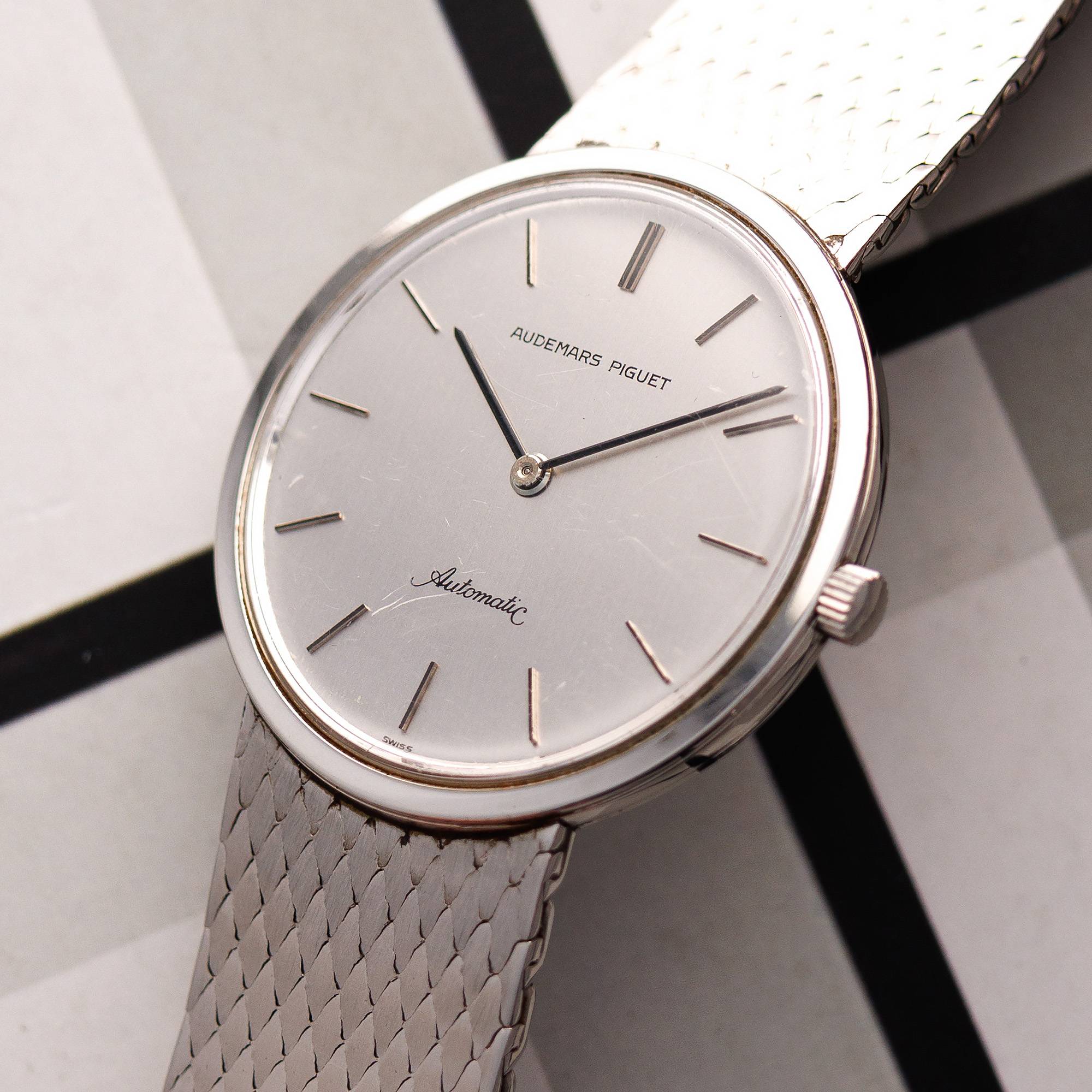 Audemars Piguet - Audemars Piguet Ultra-Thin Steel Automatic Watch - The Keystone Watches