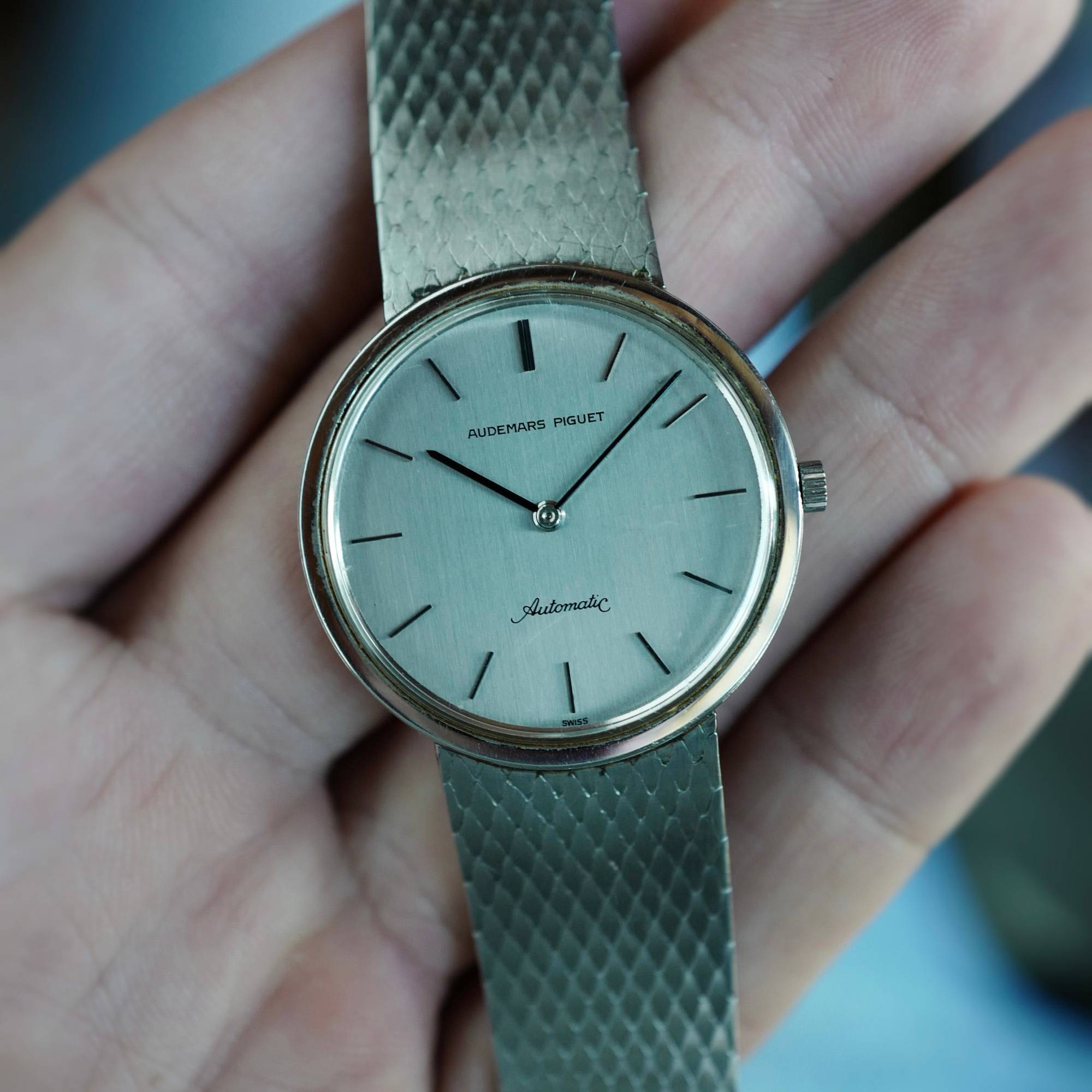 Audemars Piguet - Audemars Piguet Ultra-Thin Steel Automatic Watch - The Keystone Watches