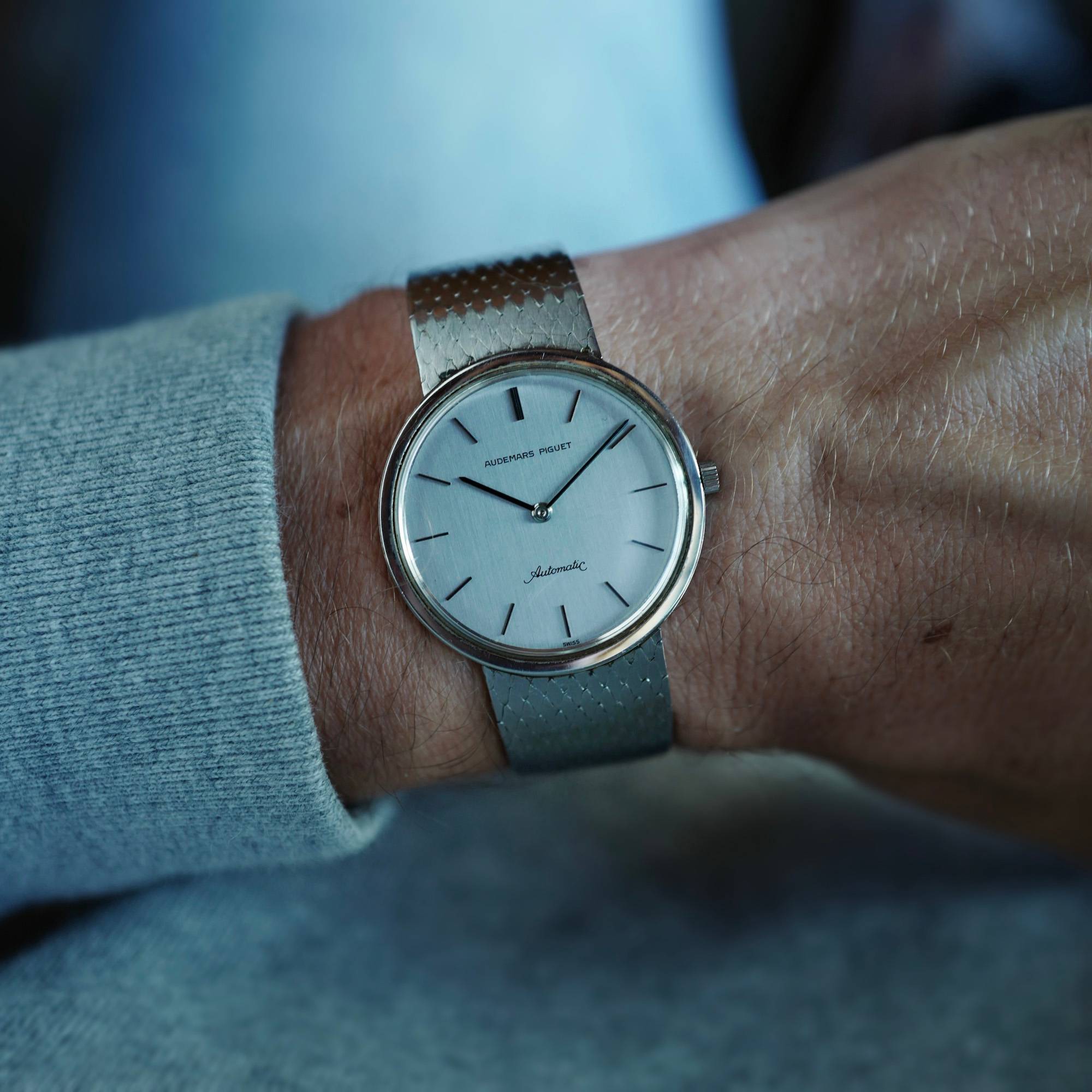 Audemars Piguet - Audemars Piguet Ultra-Thin Steel Automatic Watch - The Keystone Watches