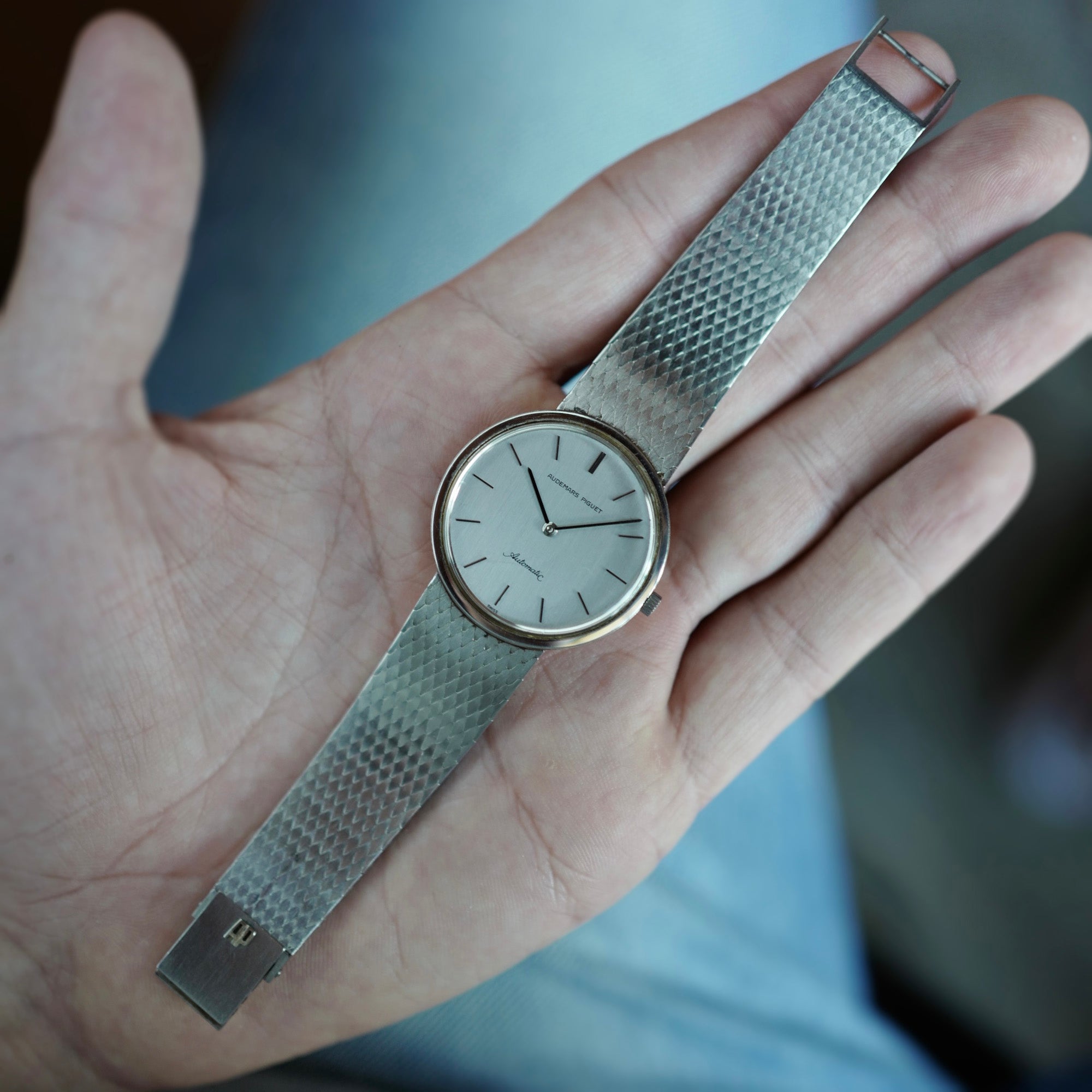 Audemars Piguet - Audemars Piguet Ultra-Thin Steel Automatic Watch - The Keystone Watches