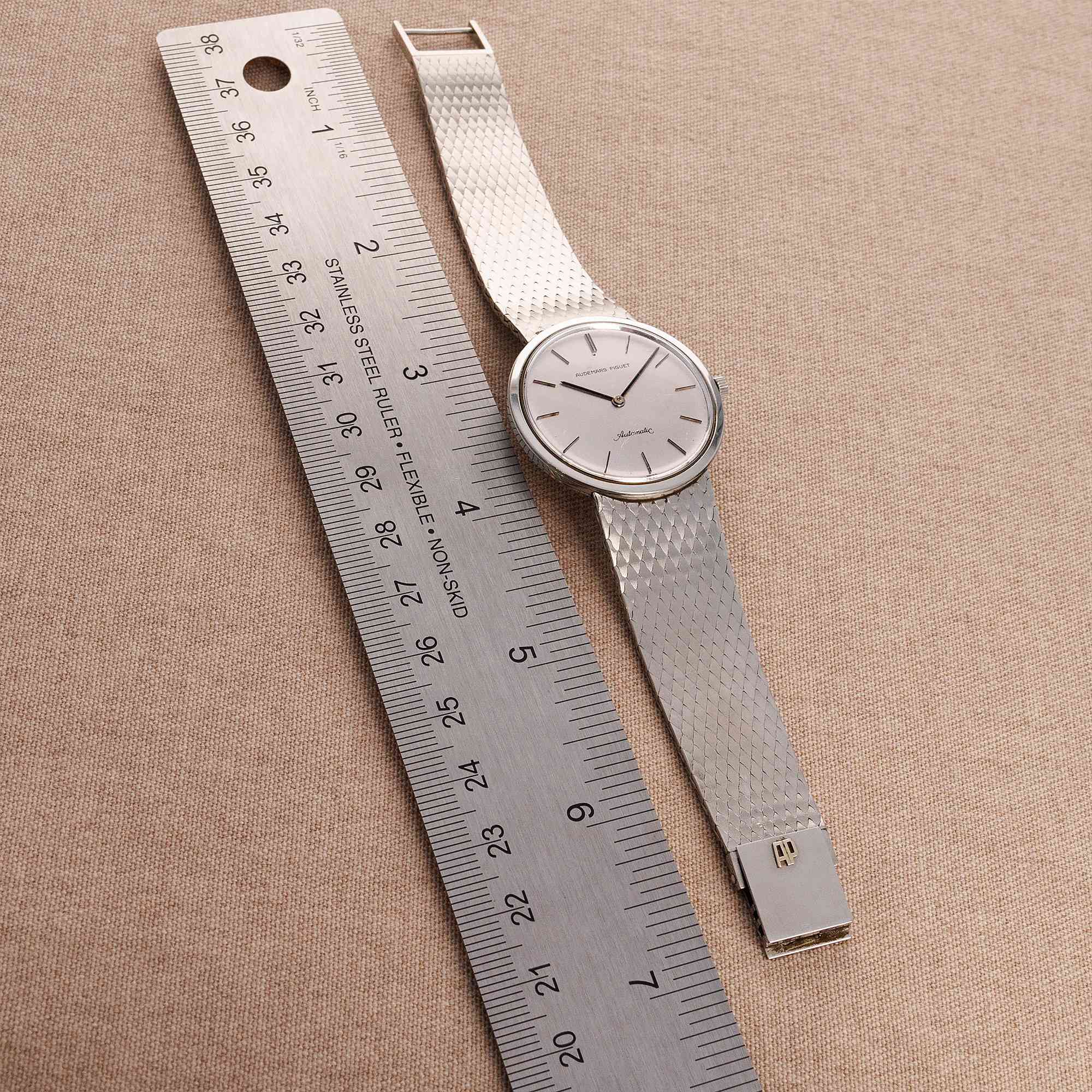 Audemars Piguet - Audemars Piguet Ultra-Thin Steel Automatic Watch - The Keystone Watches