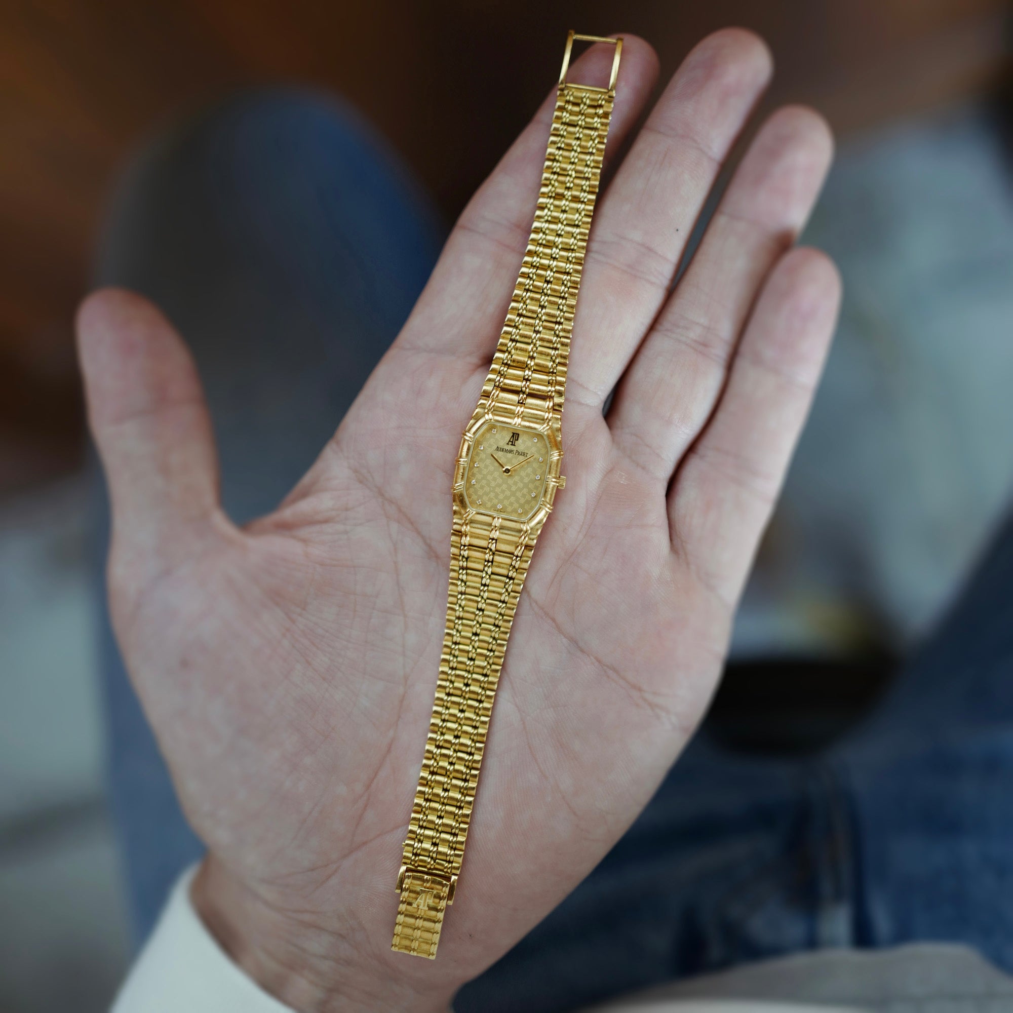 Audemars Piguet Yellow Gold Mini Bamboo (New Arrival)