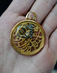 Audemars Piguet Yellow Gold Skeletonized Pocket Watch