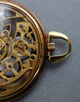 Audemars Piguet Yellow Gold Skeletonized Pocket Watch