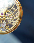 Audemars Piguet Yellow Gold Skeletonized Pocket Watch
