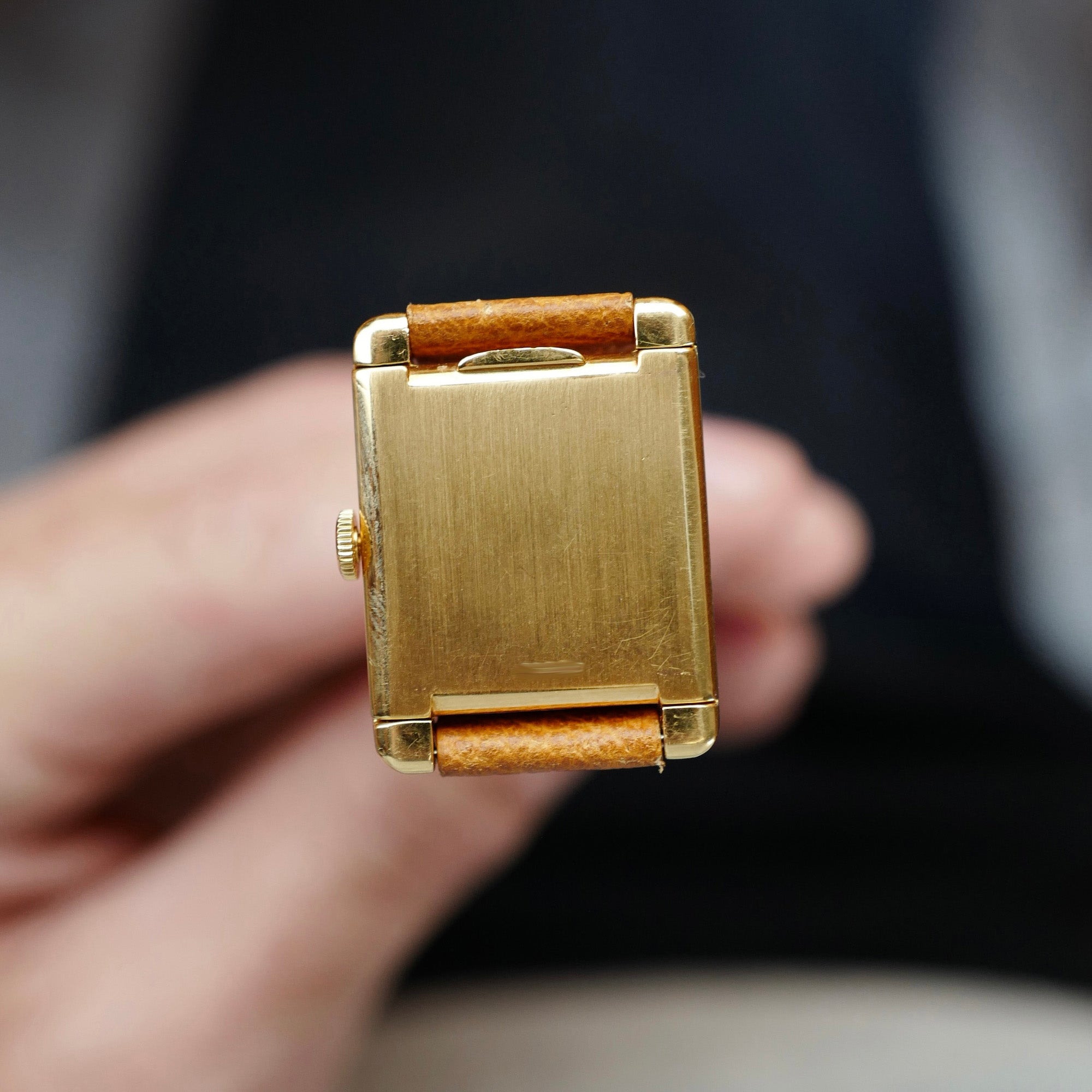 Audemars Piguet - Audemars Piguet Yellow Gold Tank Normale Watch - The Keystone Watches