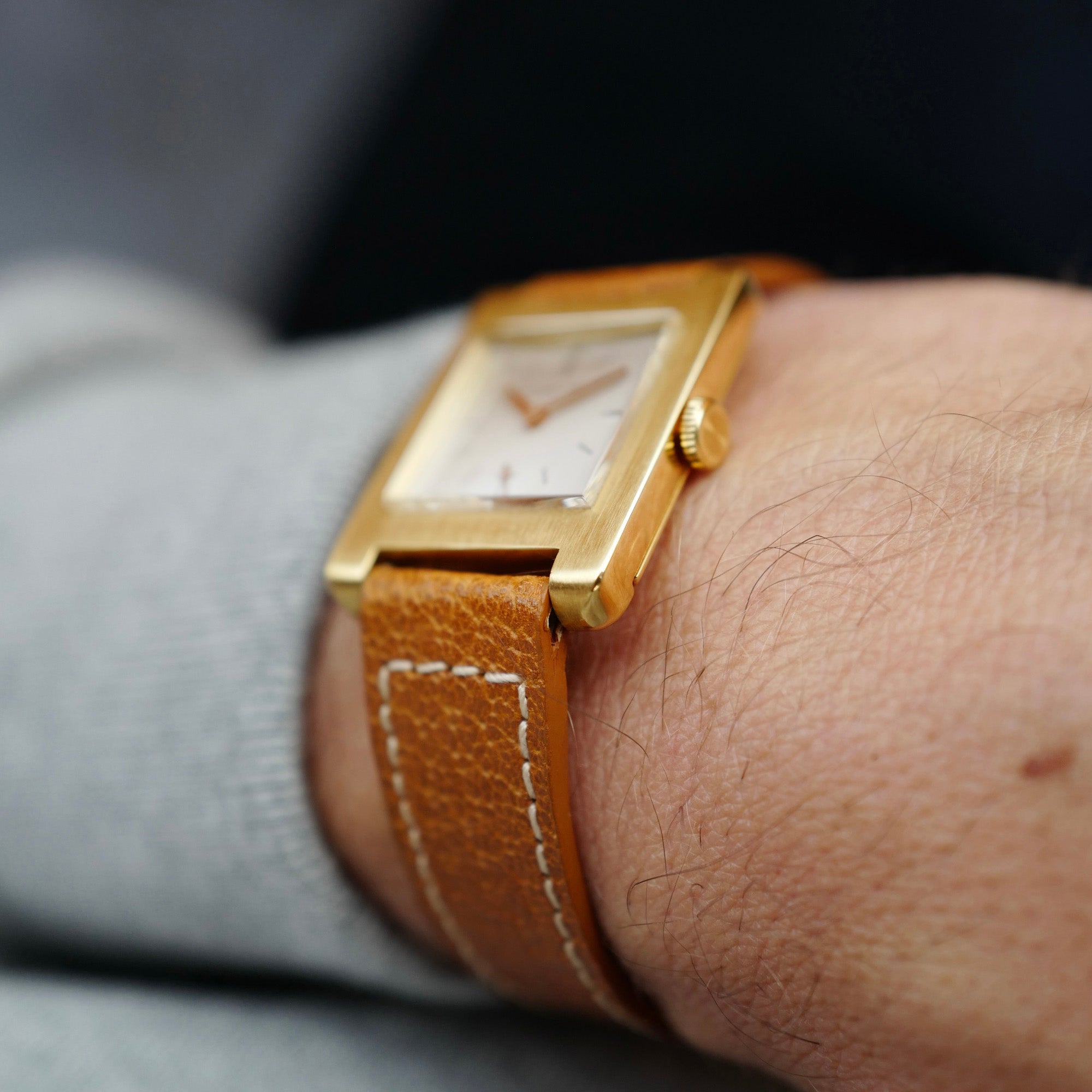 Audemars Piguet - Audemars Piguet Yellow Gold Tank Normale Watch - The Keystone Watches