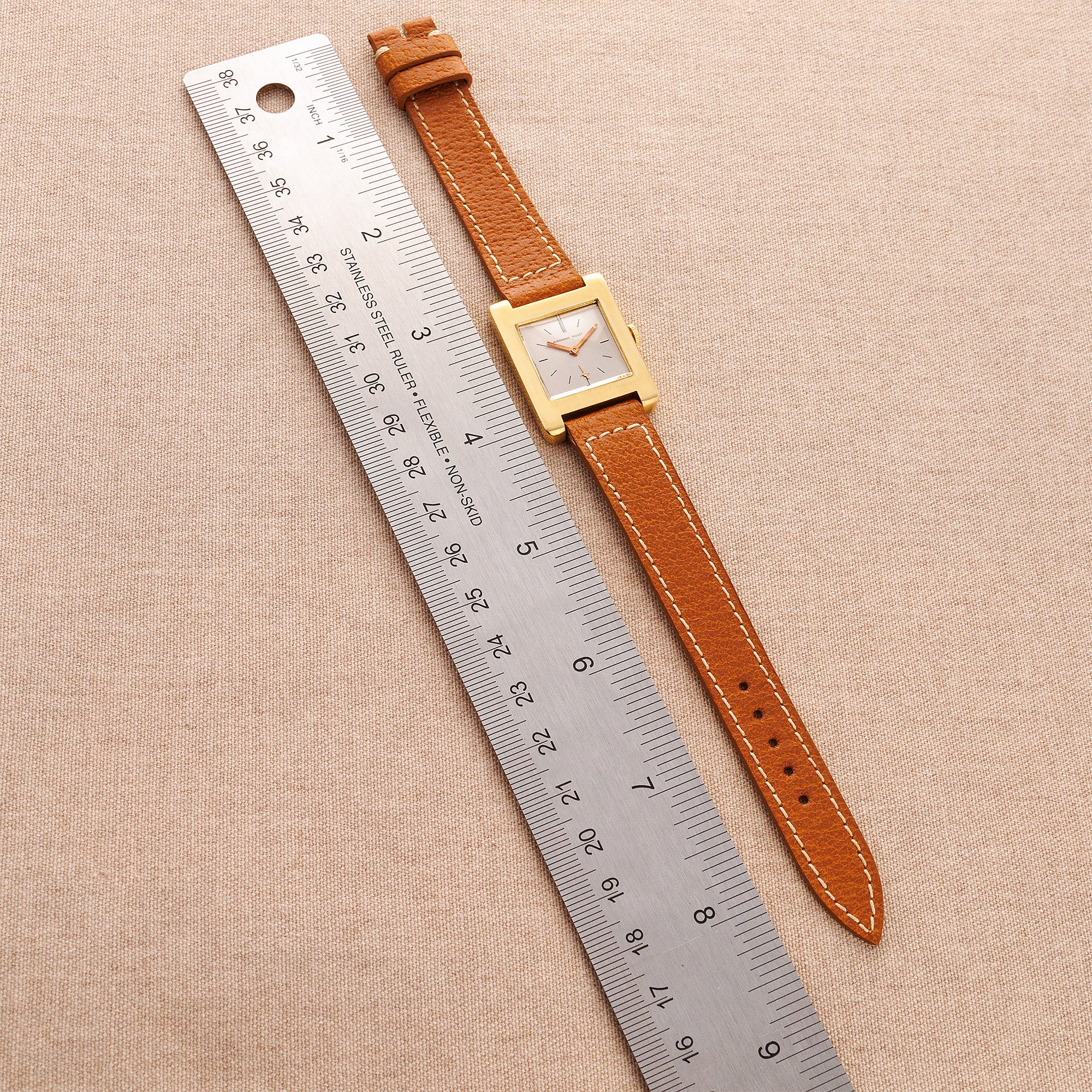 Audemars Piguet - Audemars Piguet Yellow Gold Tank Normale Watch - The Keystone Watches