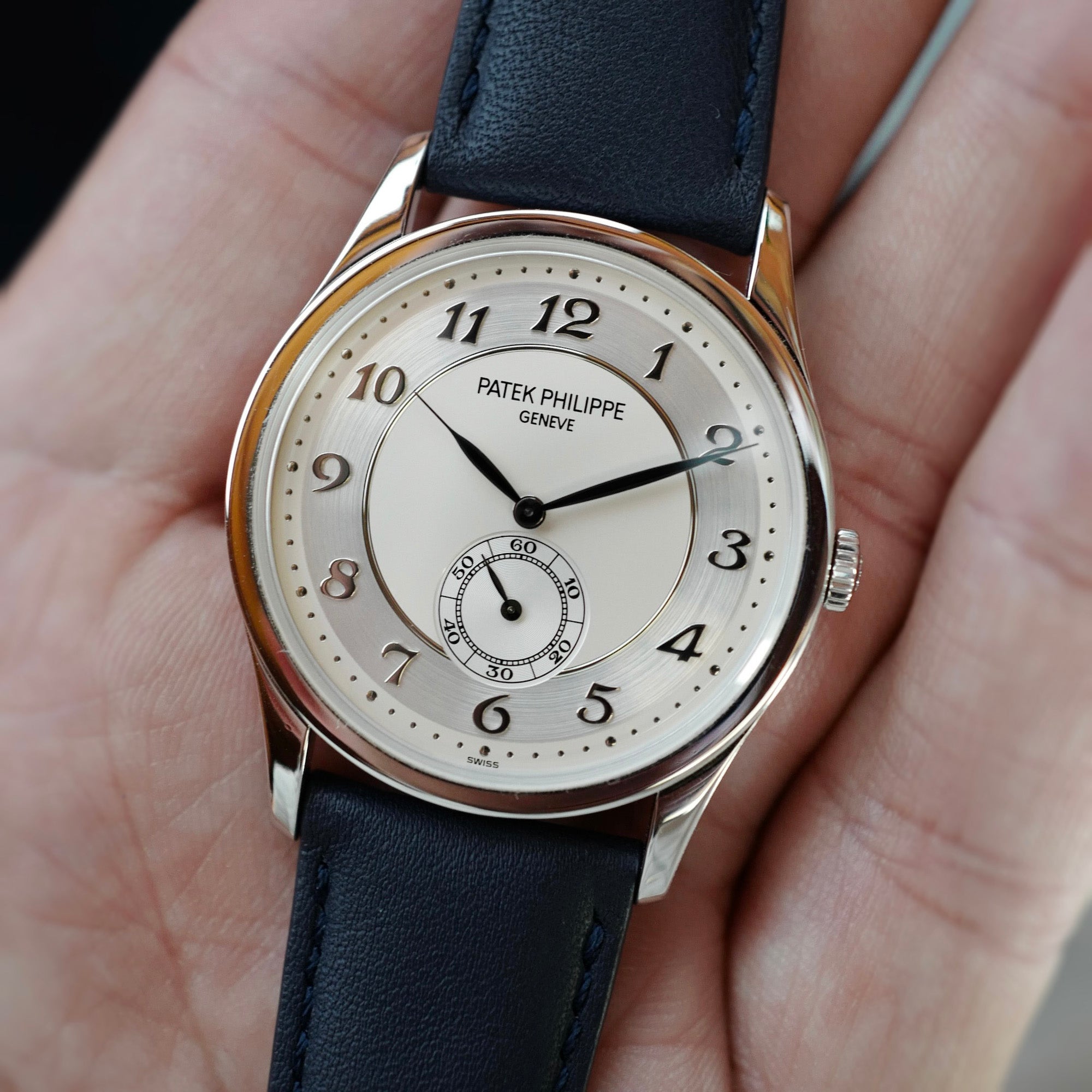 Patek Philippe Platinum Calatrava Watch Ref. 5196 (New Arrival)