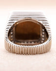 Vacheron & Constantin White Gold Ring with Mother of Pearl, Onyx and Diamonds (Objet)