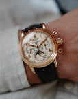 Patek Philippe Rose Gold Split Seconds Perpetual Calendar Watch Ref. 5004