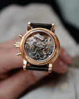 Patek Philippe Rose Gold Split Seconds Perpetual Calendar Watch Ref. 5004