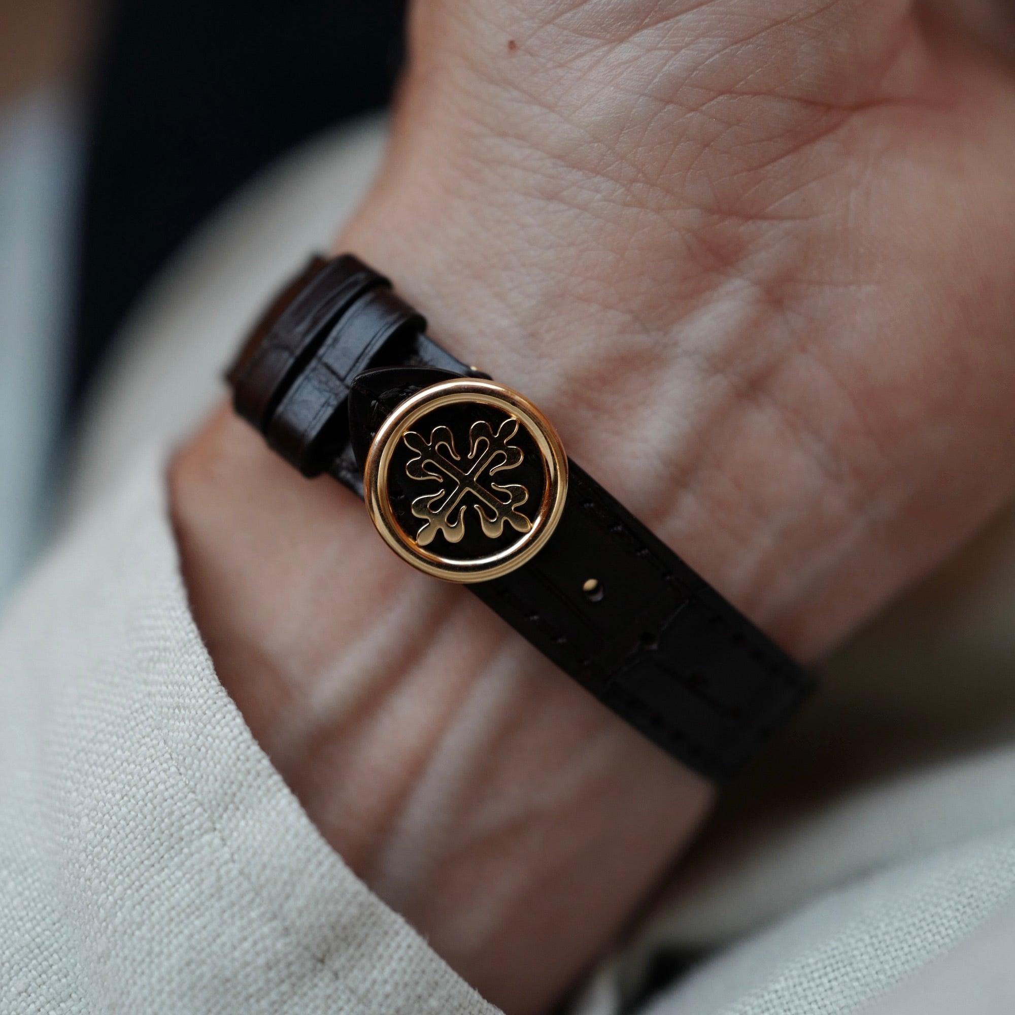 Patek Philippe Rose Gold Split Seconds Perpetual Calendar Watch Ref. 5004