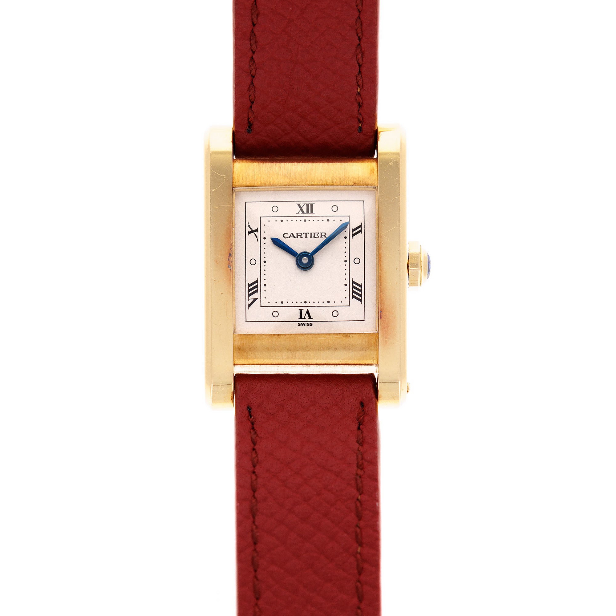 Cartier - Cartier Yellow Gold Tank Normale Watch with Rare Dial - The Keystone Watches