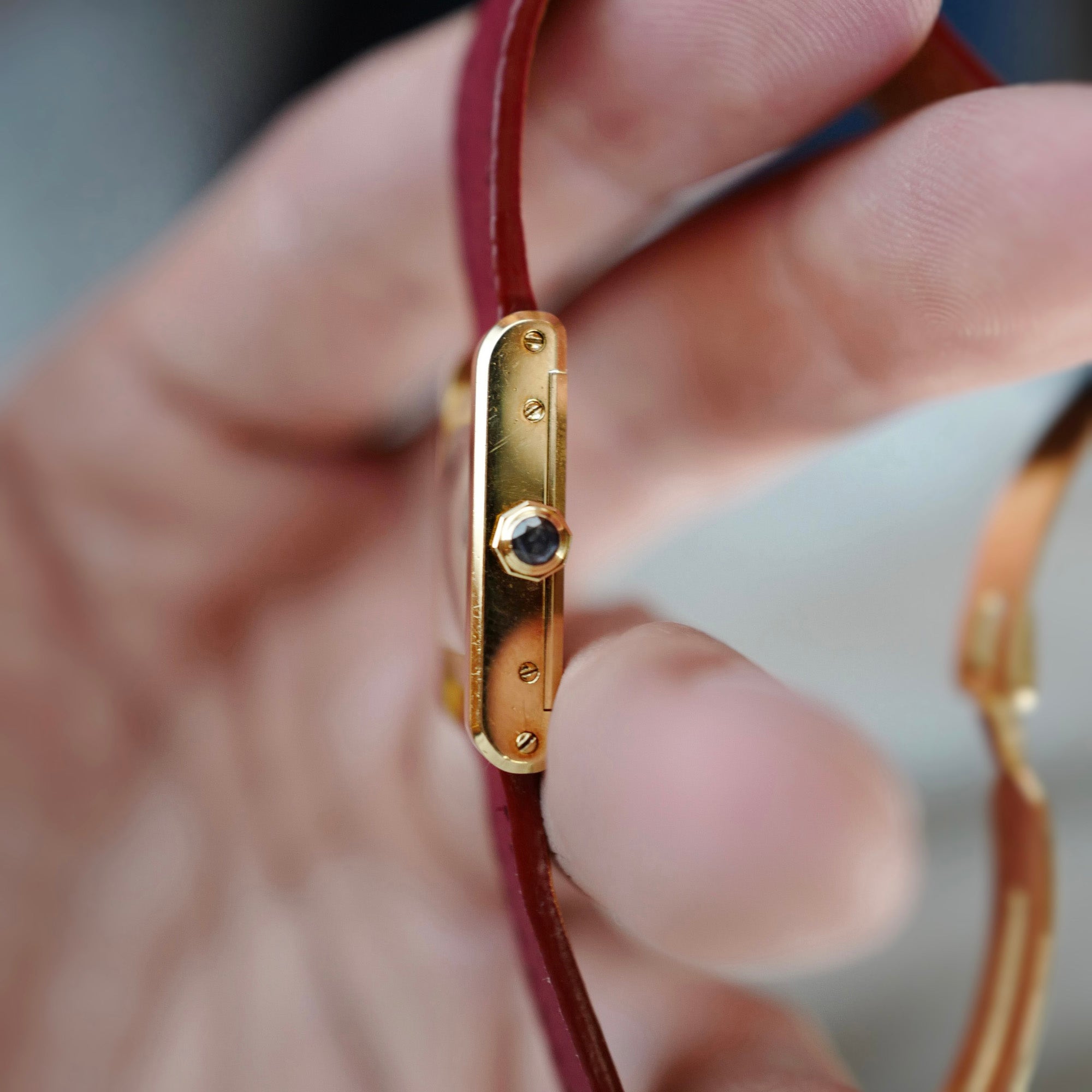Cartier - Cartier Yellow Gold Tank Normale Watch with Rare Dial - The Keystone Watches