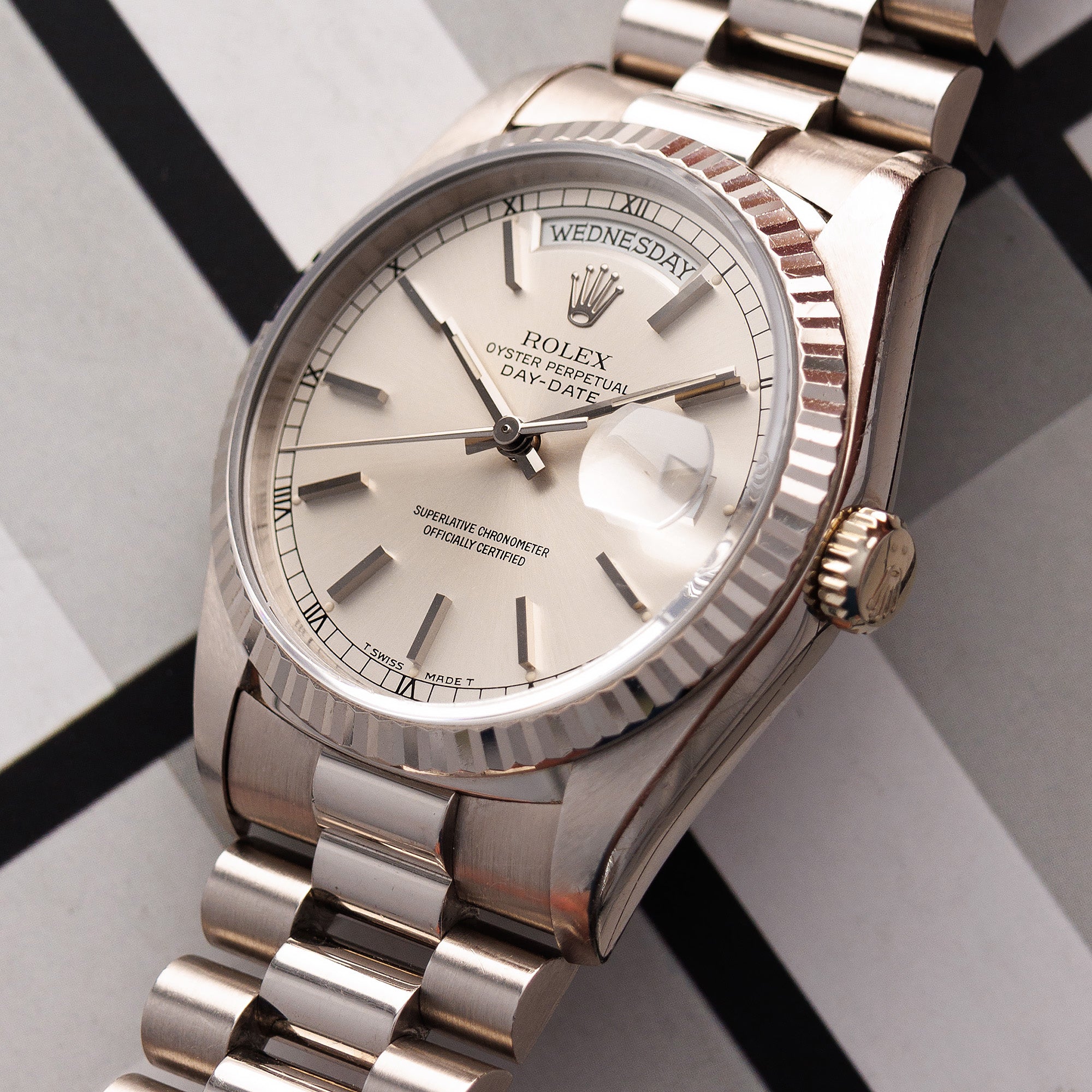 Rolex Day Date White Gold Day Date Ref. 18239