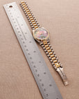 Rolex Tridor Day-Date Ref. 18239 with Mother of Pearl and Baguette Diamond Dial