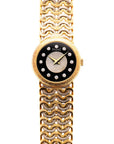 Piaget - Piaget Two-Tone Bracelet Watch Ref. 4152 with Onyx, Diamond and Mother of Pearl Dial - The Keystone Watches