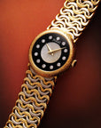 Piaget - Piaget Two-Tone Bracelet Watch Ref. 4152 with Onyx, Diamond and Mother of Pearl Dial - The Keystone Watches
