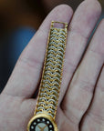 Piaget - Piaget Two-Tone Bracelet Watch Ref. 4152 with Onyx, Diamond and Mother of Pearl Dial - The Keystone Watches