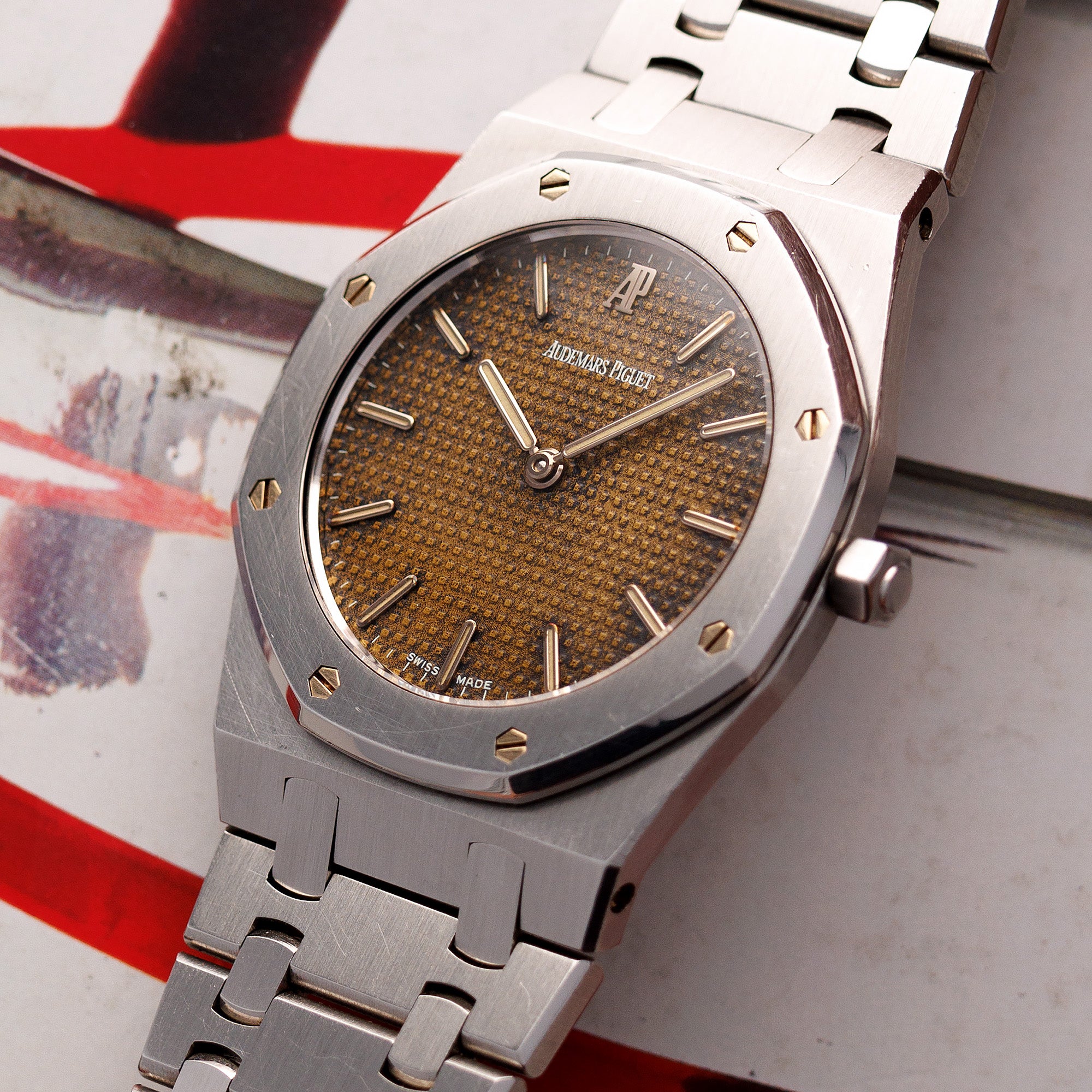 Audemars Piguet Steel Royal Oak Ref. 56303 with Tropical Dial
