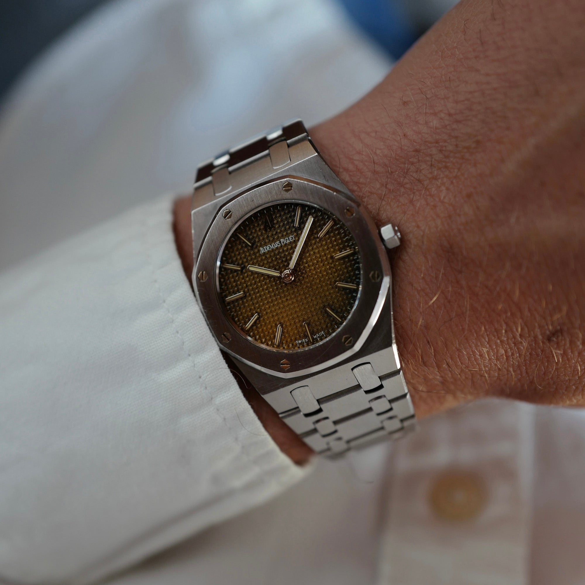 Audemars Piguet Steel Royal Oak Ref. 56303 with Tropical Dial