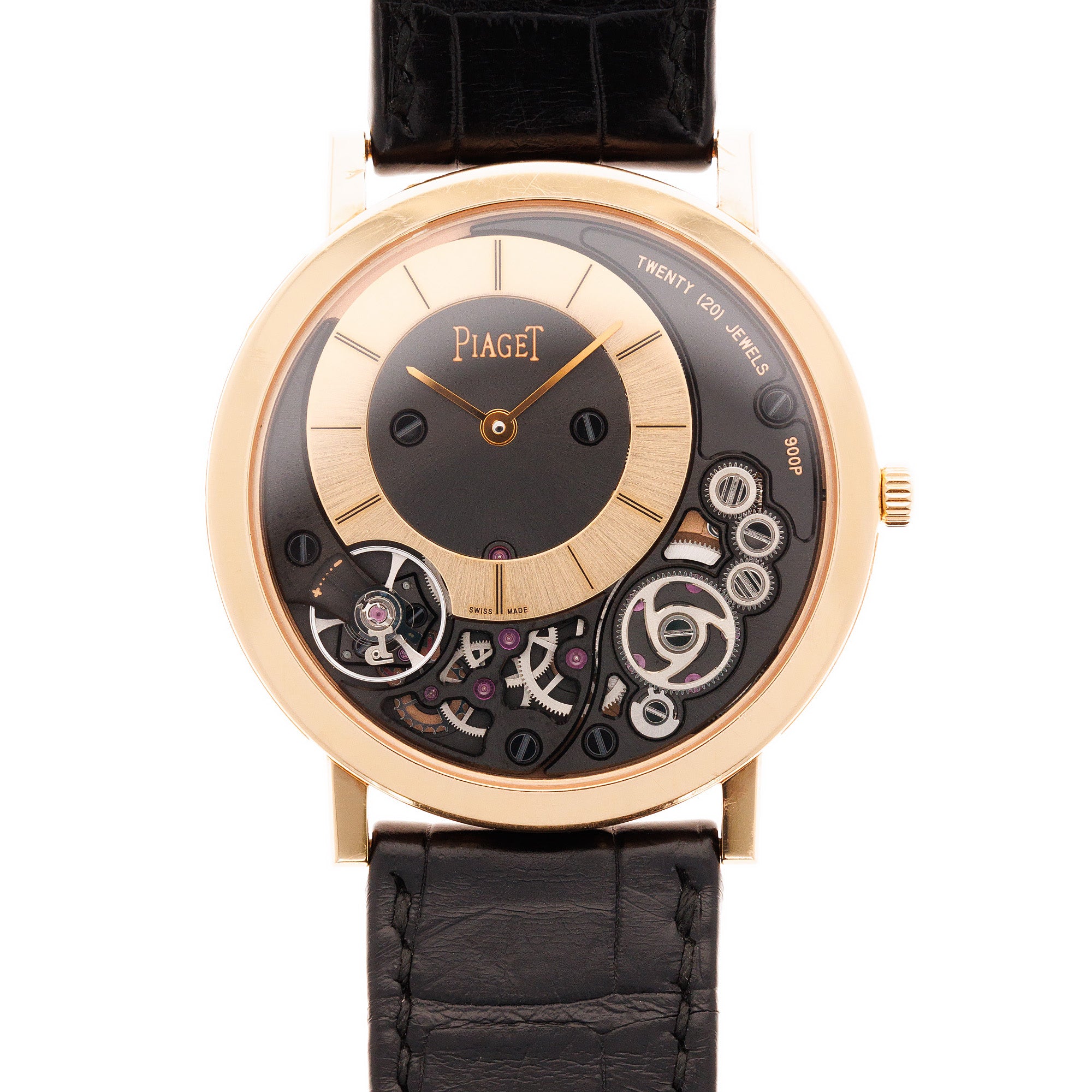 Piaget Rose Gold Altiplano Skeleton Watch Ref. G0A41011
