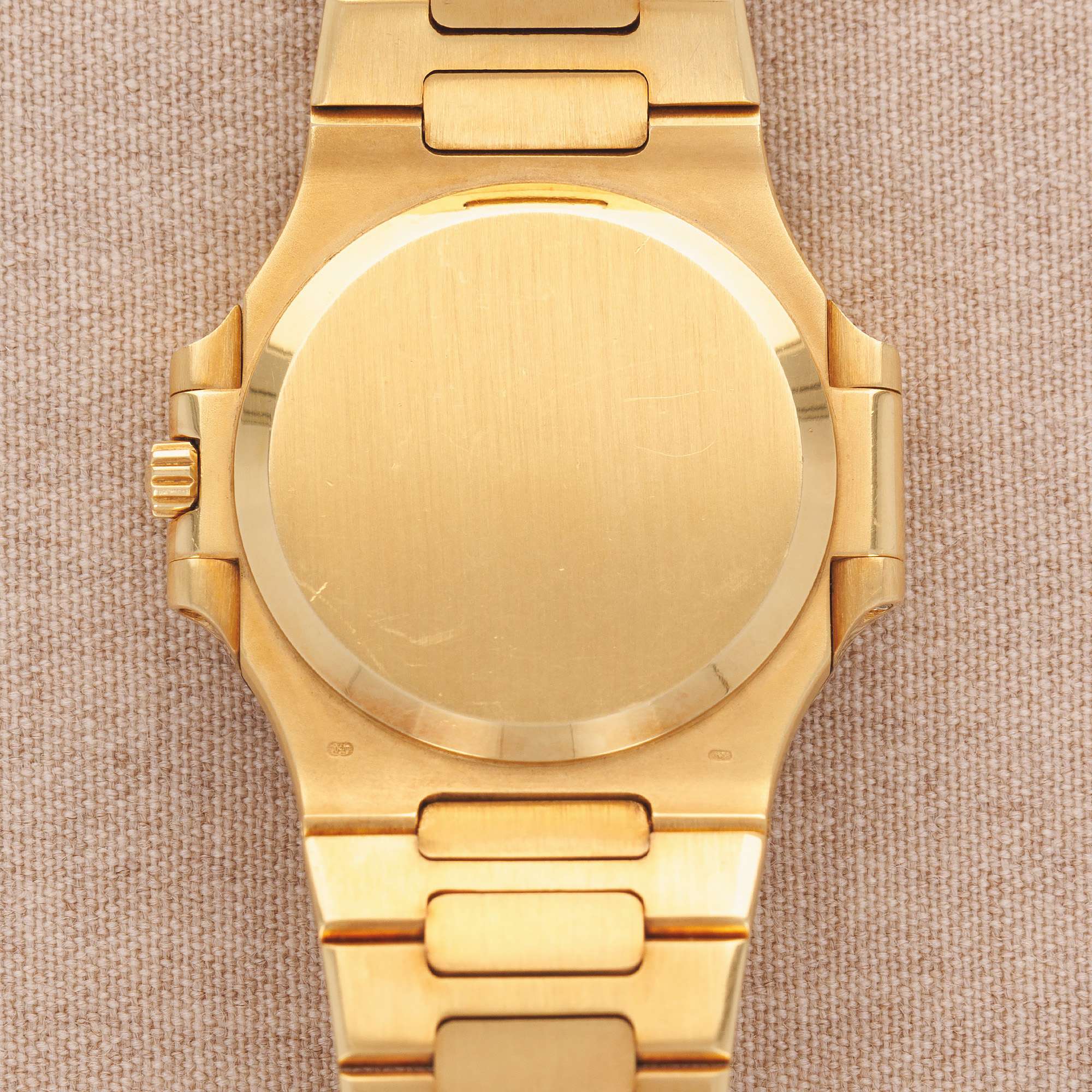 Patek Philippe - Patek Philippe Yellow Gold Nautilus Ref. 3700 with Diamond Bezel - The Keystone Watches