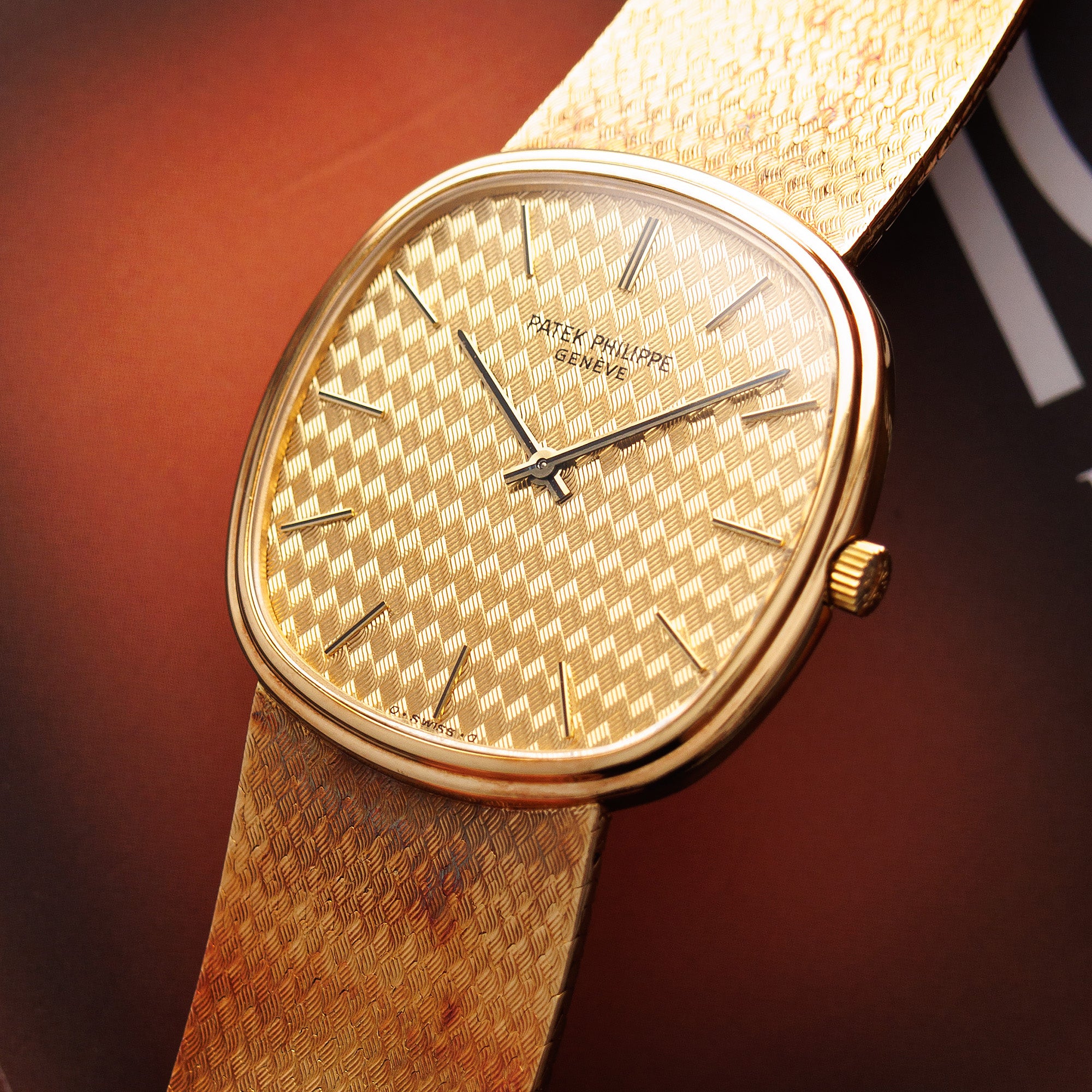 Patek Philippe Yellow Gold Golden Ellipse Watch Ref. 3862