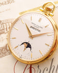Patek Philippe - Patek Philippe Yellow Gold Perpetual Calendar Pocket Watch Ref. 725/2 - The Keystone Watches