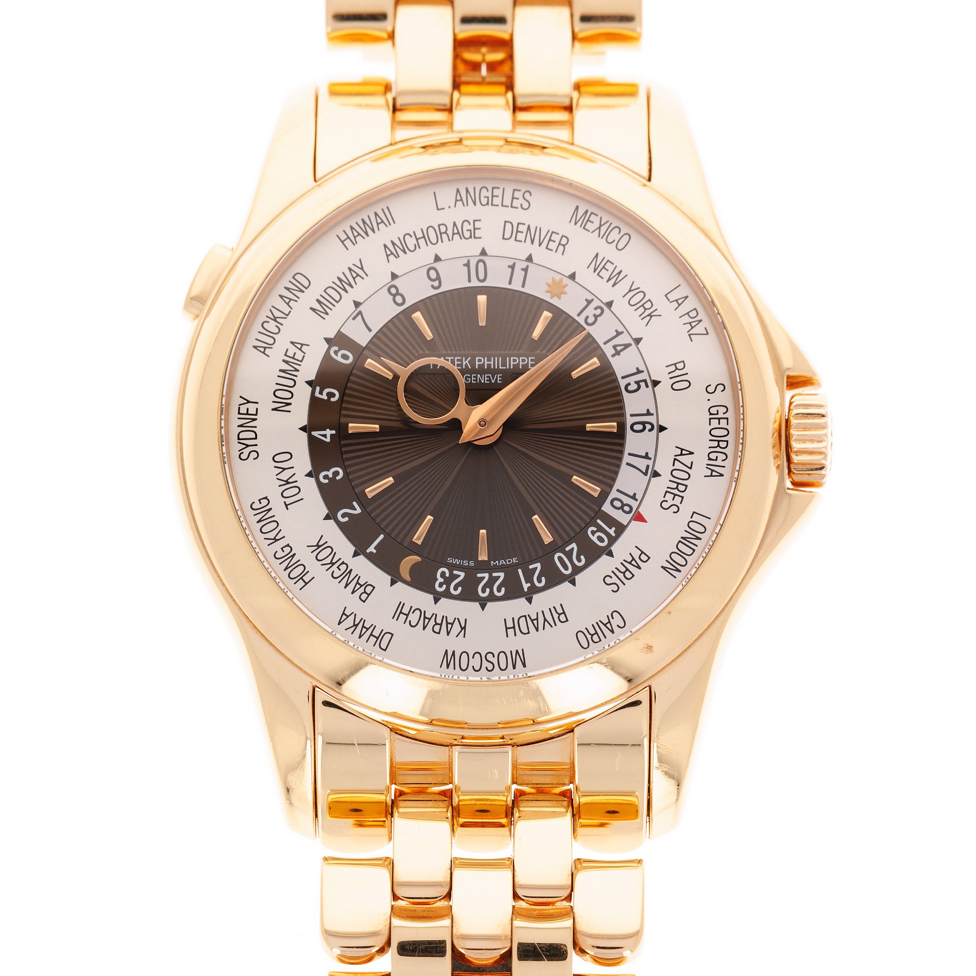 Patek Philippe Rose Gold World Time Ref. 5130