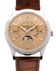Patek Philippe - Patek Philippe Platinum Perpetual Calendar Ref. 5496 with Box and Papers - The Keystone Watches