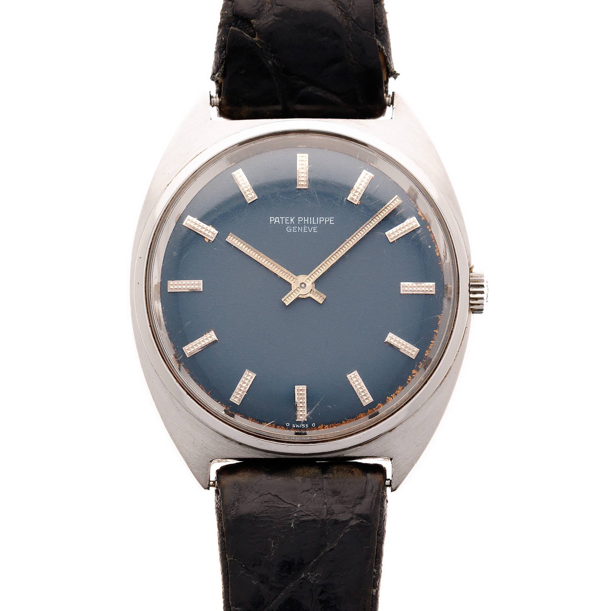 Patek Philippe - Patek Philippe Steel Tonneau Watch Ref. 3574 - The Keystone Watches