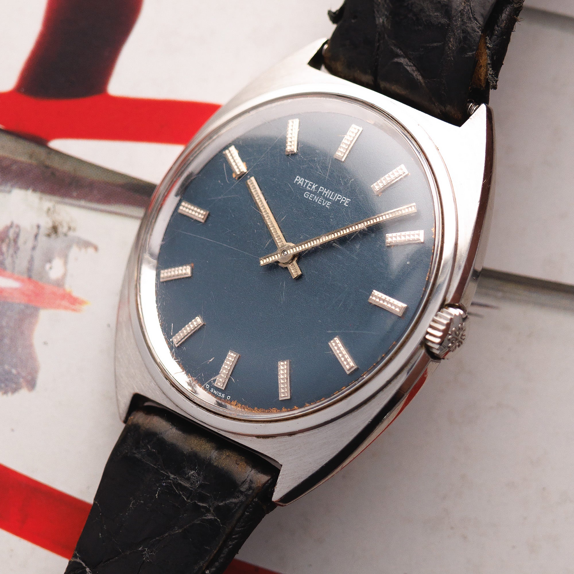 Patek Philippe - Patek Philippe Steel Tonneau Watch Ref. 3574 - The Keystone Watches