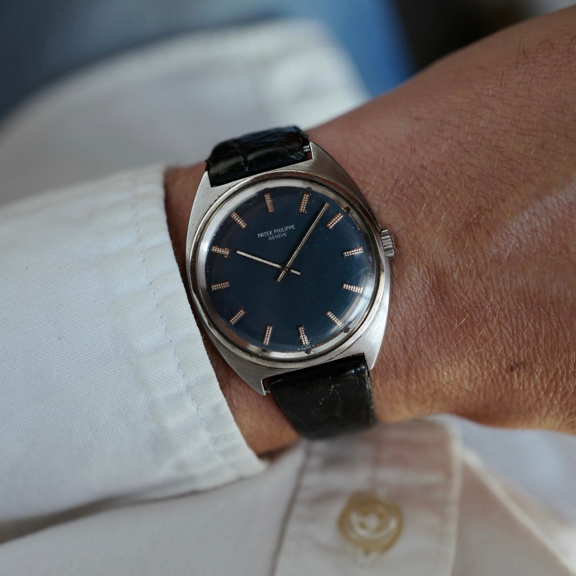 Patek Philippe - Patek Philippe Steel Tonneau Watch Ref. 3574 - The Keystone Watches