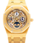 Audemars Piguet - Audemars Piguet Yellow Gold Royal Oak Skeleton Perpetual Ref. 25636BA - The Keystone Watches