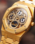 Audemars Piguet - Audemars Piguet Yellow Gold Royal Oak Skeleton Perpetual Ref. 25636BA - The Keystone Watches
