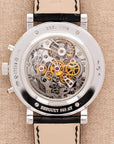 Breguet White Gold Chronograph Skeleton Diamond Watch Ref. 5238